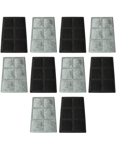 Filtros de Carbón Premium PetSafe para Fuentes Drinkwell - 10 Unidades