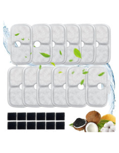 24 Filtros de Reemplazo para Fuente de Agua Gatos Petlibro