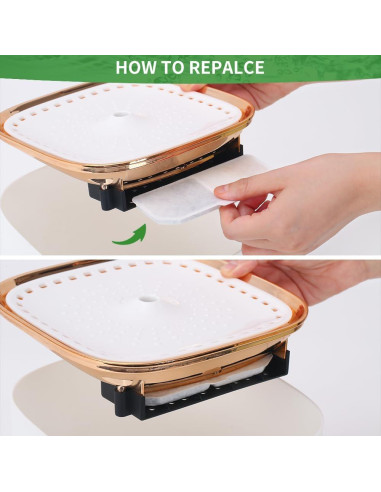 Filtros de Agua para Gatos DODOCAT - Paquete de 8 Filtros