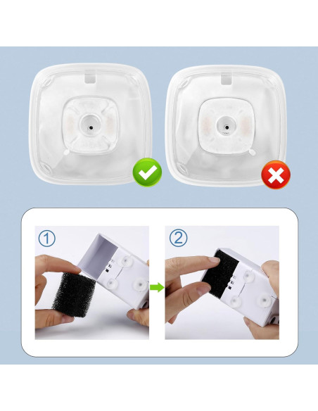 16 Filtros de Reemplazo para Fuente de Agua para Gatos HomeFio