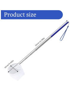 Red para Acuario Bruislard de Mango Largo 31.75 cm Azul 2