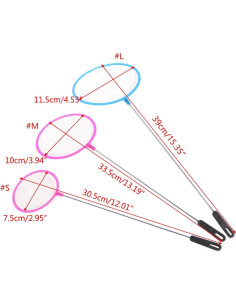 Red de Acuario ZhangyiHot 10 cm Diámetro Malla Fina Pesca 2