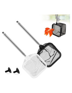 Red de Acuario Donmnemb 3" con Mango Inoxidable 20-48cm