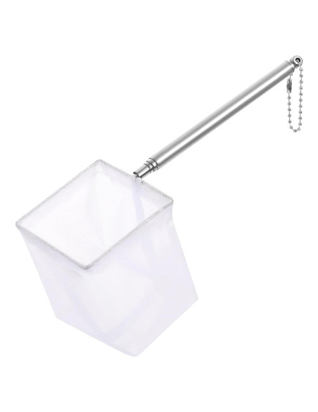 Red para Acuario JIEYAO Telescópica 6.5x6.5cm Mango 12.5-40cm