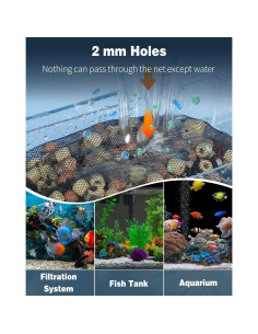 Bolsas de Filtro Pawfly 8 Piezas 20.32x13.97cm Malla Fina 2