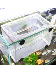 Red de Cría para Acuario Cunguv 26x15 cm con Ventosas 2