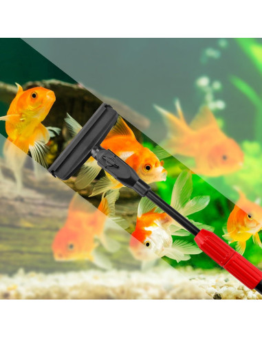 Kit de Limpieza de Acuario 6 en 1 Timwaygo con Mango Telescópico