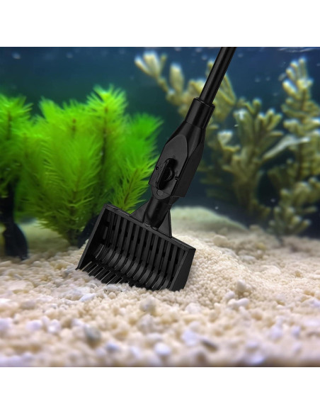 Kit de Limpieza de Acuario 6 en 1 Timwaygo con Mango Telescópico