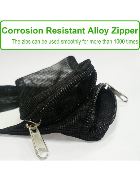 10 Bolsas de Filtro Reutilizables Cover Geny 7.6x20.3cm Acuario