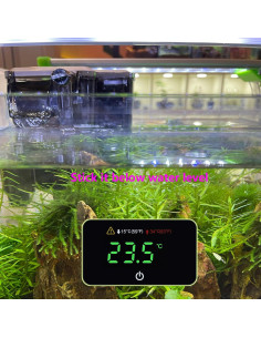 Termómetro Digital Mini AquaSense para Acuario - Pantalla LED 2