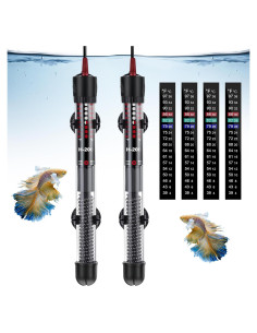 Calentador de Acuario Dreyoo 100W Ajustable para Peceras