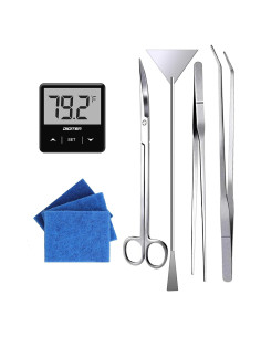 Kit de Inicio para Acuarios SENSTREE con Termómetro y Herramientas