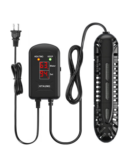 Calentador de Acuario HiTauing 100W con Pantalla Digital LED