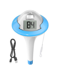 Termómetro de piscina BALDR recargable fácil lectura 29C