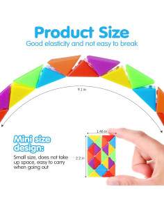 80 Mini Cubos Fidget Shappy Juguetes Sensoriales para Niños 2