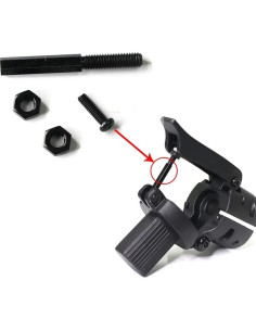 Tornillo de bloqueo de eje Lveofielygi para scooter Ninebot Max G30 2