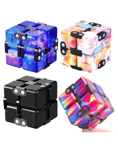 4 Cubos Infinito Antiestrés IGINOA Multicolor 4x4 cm