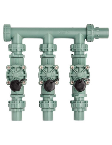 Manifold Preensamblado Orbit 57253 3 Válvulas 1,91 cm
