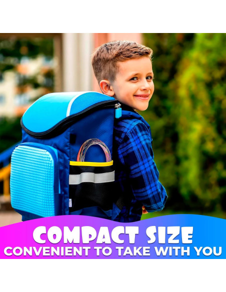 2 Pcs Anillos de Flujo DIMROM - Juguete Calmante 12.95 cm