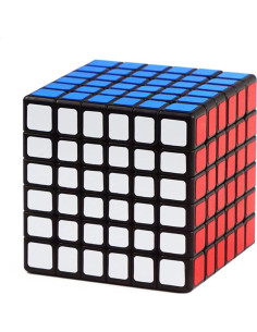 Cubo de Velocidad Shengshou 6x6x6 ABS 62mm Negro 2