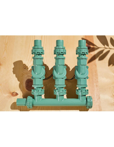 Manifold Preensamblado Orbit 57253 3 Válvulas 1,91 cm