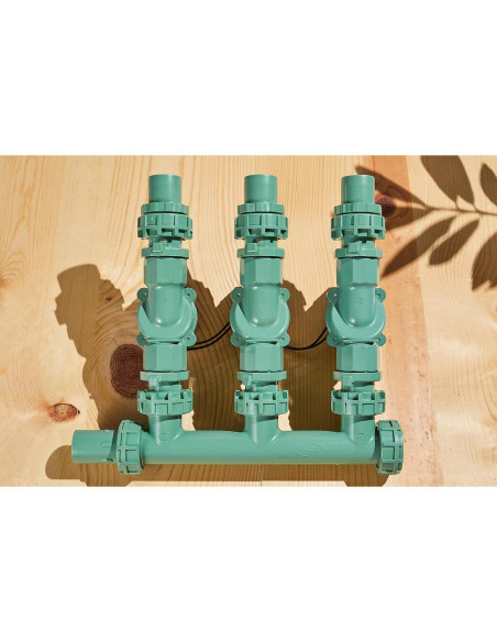 Manifold Preensamblado Orbit 57253 3 Válvulas 1,91 cm