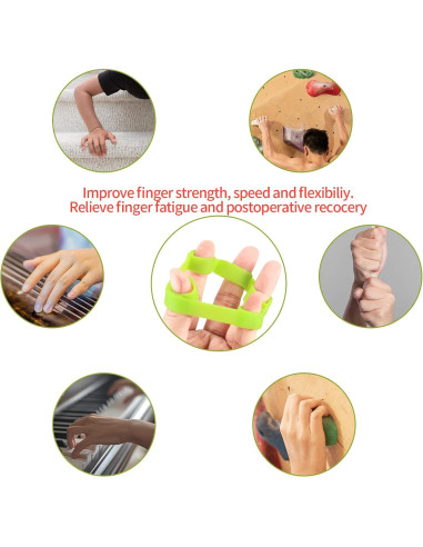 Set de Pelotas de Ejercicio de Mano HexinYigjly - 5 Piezas