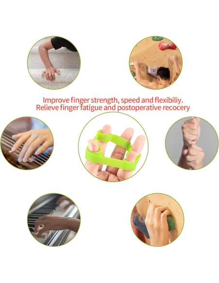 Set de Pelotas de Ejercicio de Mano HexinYigjly - 5 Piezas