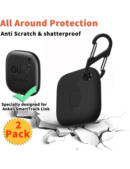 Funda de Silicona Anker SmartTrack Link 2 Pack - Negro
