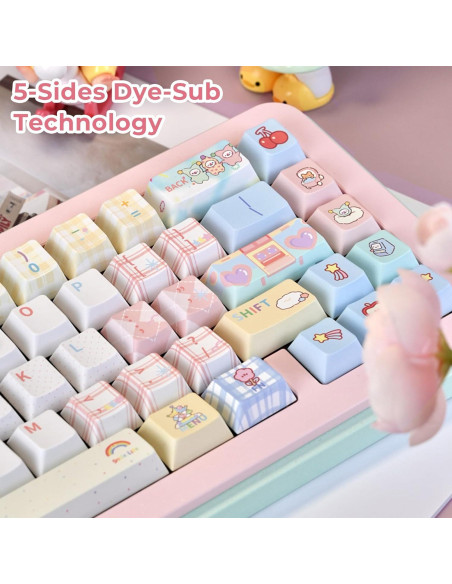 Juego de Teclas PBT Circus Club 75% 157 Teclas Cherry