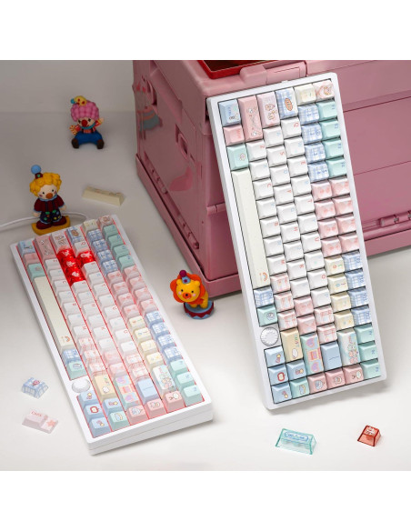 Juego de Teclas PBT Circus Club 75% 157 Teclas Cherry