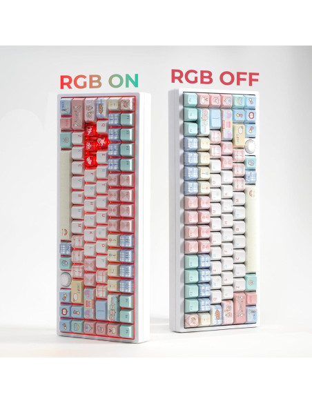 Juego de Teclas PBT Circus Club 75% 157 Teclas Cherry