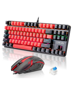 Teclado Mecánico CHONCHOW TKL 87 Teclas Retroiluminado LED