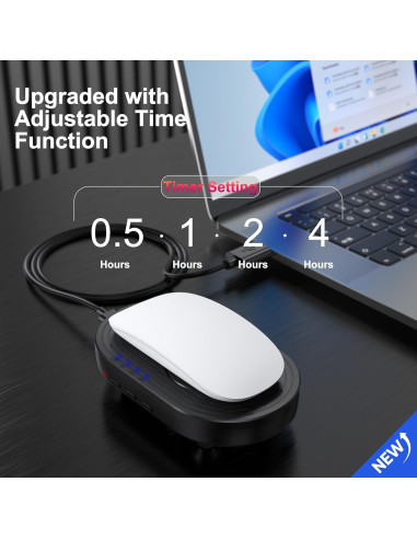 Mouse Jiggler Indetectable VoroDcip con Temporizador 158g