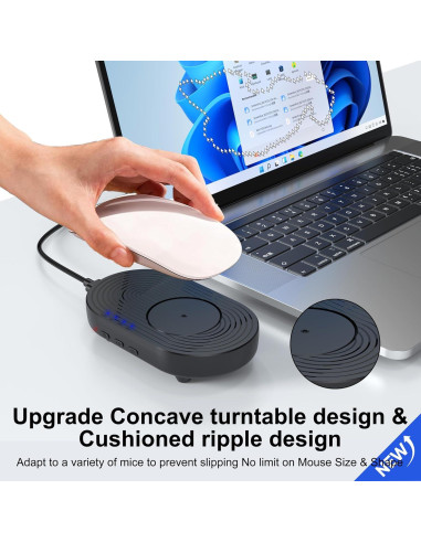 Mouse Jiggler Indetectable VoroDcip con Temporizador 158g