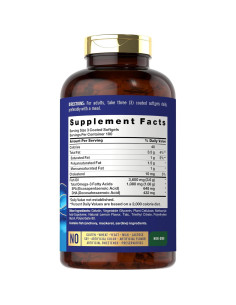 Carlyle Aceite de Pescado Omega-3 3600 mg 300 Gelatinas Blandas 2