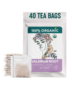 Té de raíz de valeriana orgánico Zhivana 40 bolsas 90g