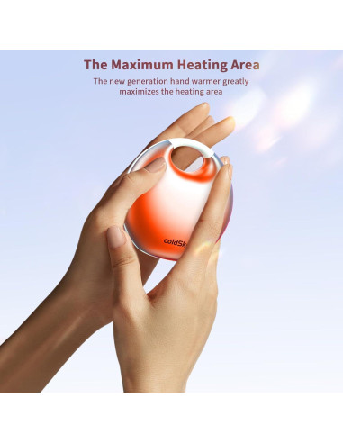 Calentador de Manos Eléctrico coldSky YL129 4000mAh Azul