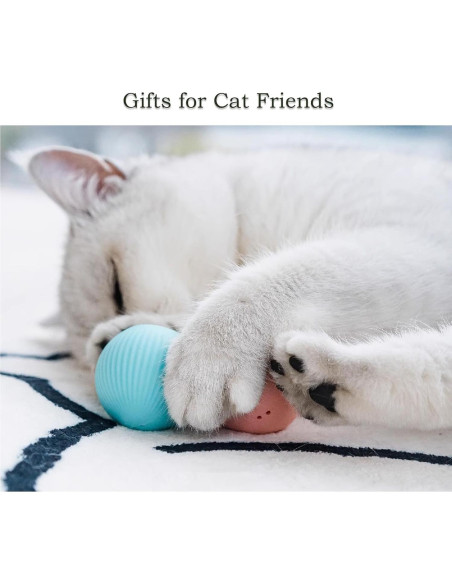 Bola Interactiva para Gatos Found Notice - Recargable y Segura