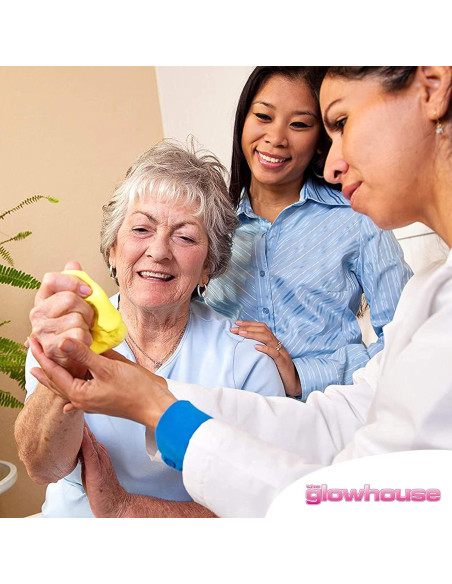 Juego de 5 Masillas Terapéuticas Apretable Glowhouse 57g