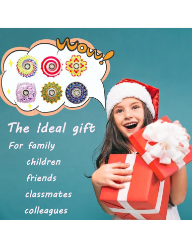 52 Spinners Antiestrés Quhiu para Alivio de Ansiedad