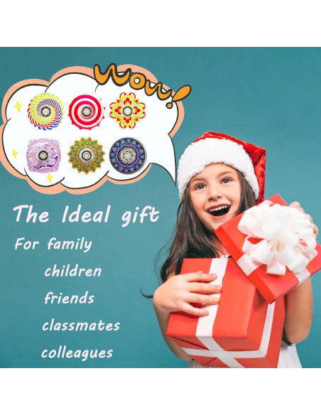 52 Spinners Antiestrés Quhiu para Alivio de Ansiedad