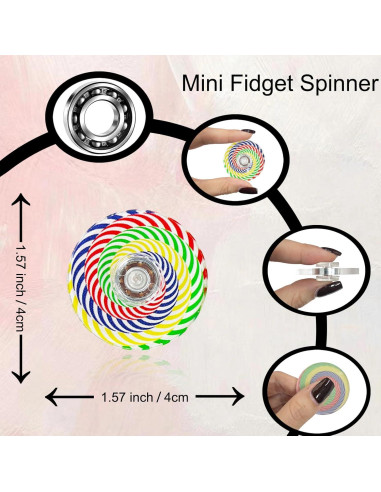 52 Spinners Antiestrés Quhiu para Alivio de Ansiedad