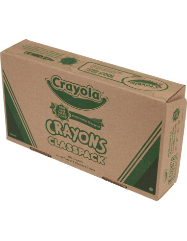 Caja de 800 Crayones Crayola Classpack 8 colores - No tóxicos