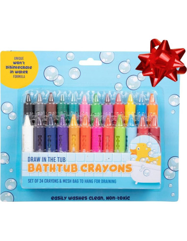 Set de Crayones para Baño SCS Direct - 24 Colores Lavables