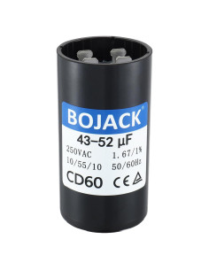 Capacitor de Arranque BOJACK CD60 43-52uF 250V Redondo