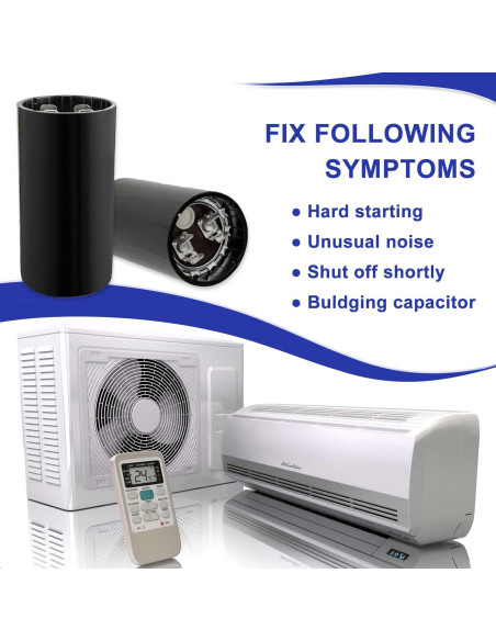 Capacitor de Arranque BOJACK CD60 43-52uF 250V Redondo