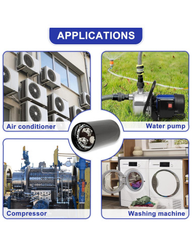 Capacitor de Arranque BOJACK CD60 43-52uF 250V Redondo
