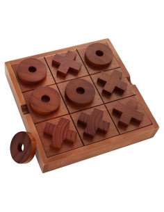 Juego de Tres en Raya Grande CreekView - Madera 21.8 cm