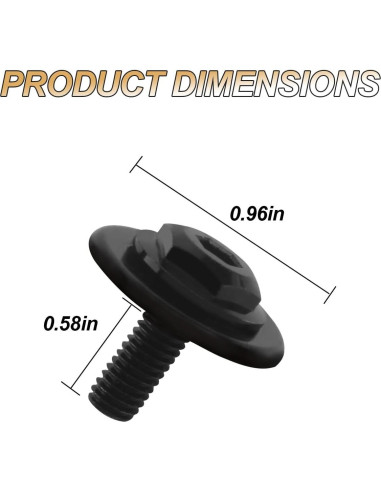 Kit de Tornillos de Reemplazo Aulpq RW9157 para Multiherramienta